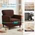LiveGo Stretch Banquet Armchair Covers, Soft Jacquard Accent Chair Cover with Arms, Armchair Slipcovers Furniture
