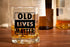 Old Lives Matter Whiskey Scotch Glass, 11oz - Funny Retirement or Birthday Gift for Men, Unique Gag Gift for Dad