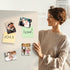 10pcs 4 x 6 Inch Sublimation Magnets Blanks, Personalized Refrigerator Magnet Blanks for Home Wall Decor DIY