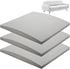 moonoom 22"x22" Couch Cushion Support, Grey Sofa Cushion Sagging Repair, Curved High Density