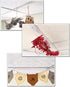 NACETURE 25 Pack Clear Drop Ceiling Hooks for Classroom Decorations - Polycarbonate Hanger Hooks for Suspended Ceiling