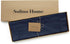 Solino Home Navy Placemats Set of 4, Cotton Linen Hemstitch Placemats 14 x 19 Inch for Summer, Fall