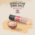 52USA Set, 13.4 Oz (380g) Himalayan Pink Salt Grinder Himalayan Pink Salt, Coarse Salt, Pink Himalayan Sea Salt