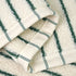 12 Pack, 13 13 Jacquotha Striped Cotton Washcloths x - Soft Wash Cloths for Bathroom, Kitchen, Gym, Face, Green