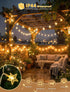 syosupviry Powered,19FT 50LED Star String Lights Battery&USB Star Fairy Lights with Remote, Hanging Star Lights