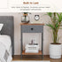 VECELO Night Stand, Nightstand, Small End Table for Small Spaces, Wood Side Table for Living Room, Bedside Table