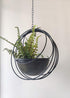 YISSEN RISEON Boho Metal Plant Hanger,Metal Geometric Hanging Planter, Modern Planter, Mid Century Air Plant Holder