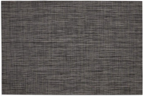DII PVC Tabletop Collection Placemat Set, Rectangle, 13x17.25, Gray, 6 Piece