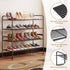 2 32.5" Tier Shoe Rack, Wide Shoe Organizer Sturdy Metal for Entryway, Garage, Shoe Shelf Stand for Small Space