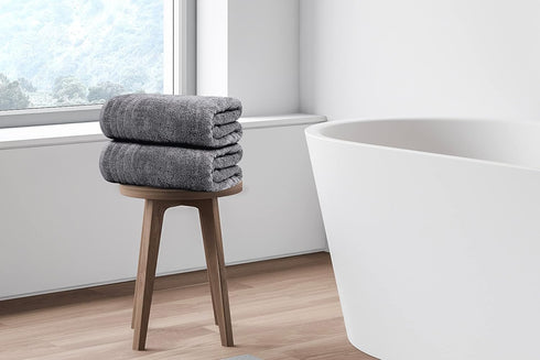 Extra Large Bath Towels by Tens, 30 x 60 Inches, 100% Cotton, Super Soft, Absorbent, Quicker to Dry, Perfect for