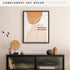 MCS Canvas Float Frames 24x30 - Black Frame for Finished Canvases, Vertical & Horizontal Wall Hanging