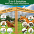 2 inch 3 inch 36inch 25ft 16 Amagabeli Black Coated Welded Wire Fence x x Gauge Garden Fence Chicken Wire Fencing Roll