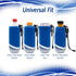 16-20oz Proactive Sports Neoprene Bottle Holder with Drawstring and Bag Clip for Bottles