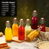 4 Pack 32 oz,Flip 32 oz Juices,Soda,Beverages,2nd Swing Top Glass Bottles Top Glass Bottles with Airtight Lids for Home