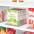 iDesign Recycled Plastic Cabinet and Pantry Storage Bin with Integrated Handles – 10” x 8” x 5”, Clear Bin by InterDesign