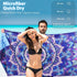 TwoYek 2 Pack 71x32 Microfiber Thin Beach Towel Lightweight Oversized Extra Large Sand Free Towels Quick Dry for Travel