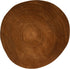 Creative Co-Op Decorative Paulownia Wood Pedestal, Dark Brown
