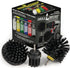 Safe Wire Brush Alternative - Ultra Stiff Nylon Bristle Scrubbing Brushes -