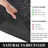 Yimobra Sturdy Door Mat, Heavy Duty Welcome Mats for Home Entrance, Weather Resistant Easy Clean (Black)