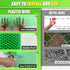 16in 40ft Garden Fence Green Plastic Mesh- x Plastic Chicken Wire Plastic Netting for Floral Arrangements, Poultry