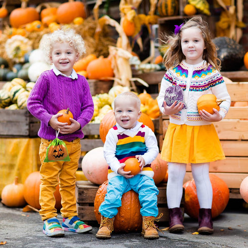 72 Pack Halloween Bags, Goodie, Candy, Treat, Goody, Party Favors & Trick or Treat Bags for Parties