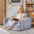 2-in-1 28D VEVOR Kids Sofa, Foldable Toddler Soft Couch with Armrests, Glow in The Dark Kids Couch Fold Out with Sponge