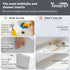 40"x16", Yimobra Non Slip Bathtub Mat Super Strong Suction Cups, Extra Long Shower Mat with Drain Holes, Machine