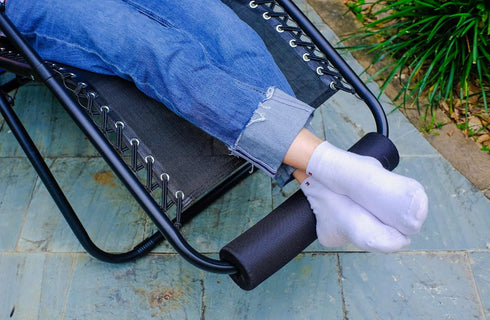 Zero Gravity Chair Cushion for Foot Rest, TOPJUM Footrest Cushion for Anti Gravity Folding Recliner, Footrest Padding