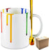 Novelty Artist Mug Birthday Gift for Women Men - Appreciation Gifts for Teacher, Art Lover - Rainbow Mugs