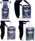 Set 4 Dust Cover Big Plastic Drawstring Bags Multi-Purpose for Storage and Keeping Luggage, Big Dolls, Blankets
