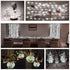 Ranlraka 7Ft White LED Christmas Fairy Lights for Bedroom Battery Operated String Lights Mason Jar Lights Waterproof