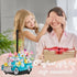 Countertop FYSUIMU Spring Flower Paper Towel Holder Tulip Floral Truck Gnome Paper Holder Stand Black Metal Tissue