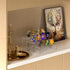 Clear Riser Shelf 3pcs, Acrylic Display Shelves Organizer for Funko Pop, Perfumes, Bags, Shoes, Collectibles