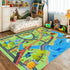 3x4 Kids Rugs for Playroom - Soft & Non-Slip Feet Dinosaur Play Mat,Childrens Dinosaurs Carpet Washable Rug