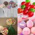 Dycica 300PCS Cake Pop Sticks, Cellophane Treat Bags & Twist Ties, Candy Wrapping Kit for Parties