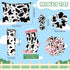 Set 20 oz 50" 60" Bokon Cow Stuff for Girls, Christmas Cow Gift Include Stainless Steel Tumbler with Lid and Straw x