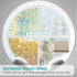 Windimiley Rainbow Window Film Privacy, 3D Stained Glass Clings, Decorative Prism Holographic Static Decals, 17.5x78.7In