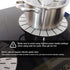 Lazy K Induction Cooktop Mat, Silicone Fiberglass Scratch Protector, Non Slip Pads, 11 inches
