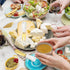 Charcuterie Board Accessories, 6 Pieces Cheese Knife Set, Marble Handle Butter Knives for Charcuterie Board Accessories