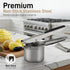 15oz Bellemain Large Potato Ricer Heavy Duty Stainless Steel Potato Masher for Smooth Mashed Potatoes, Baby Food
