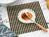 Spoon Rest - Ceramic Spoon Holder for Kitchen Counter, Dishwasher Safe Marble Decor, 3.5 Inches