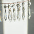 Pack 20(2.4 inch) H&D HYALINE & DORA Crystal Icicle Prisms Clear Glass Bead Octogan for Lamp Drop Chandelier DIY