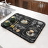 Fun Coffee Mat, 23inx15in Absorbent Bar Mat for Countertops, Anti-Slip Dish Drying Mat for Kitchen Coffee Machines