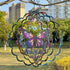 Wind Spinners Outdoor Butterfly Decorations, 12 Inch 3D Hanging Wind Sculptures for Garden Decor, Birthday Gifts