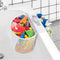 Austion Saddle shape 2 Compartments Bath Toy Organizer, Easy Access for Children, Wide