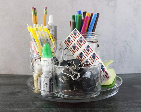 Cestari Mini Turntable: Cake Stand, Kitchen Organizer, Spice Organizer, Cupcake Decorating Turntable, Spinning Cookie