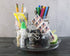 Cestari Mini Turntable: Cake Stand, Kitchen Organizer, Spice Organizer, Cupcake Decorating Turntable, Spinning Cookie