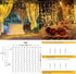 suddus 200 LED Curtain Lights for Bedroom, Fairy String Lights Indoor Outdoor for Christmas, Party Decor