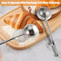 vriysei 1 304 (1) Flour Duster for Baking, PCS Flour Sifter for Baking Powdered Sugar Shaker Duster, Stainless Steel