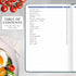 Legend Recipe Book – Blank Family Cookbook to Write In Your Own Recipes – Empty Cooking Journal, Hardcover, A5, 58